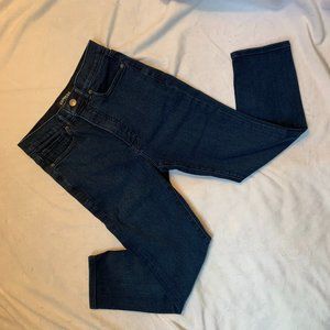 Express Dark Slim Ankle Jeans